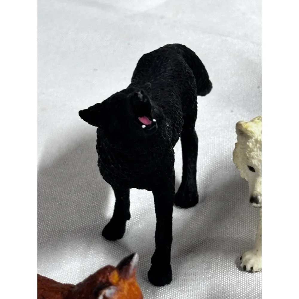 Woodland Animals Miniature Figures 8 PCS‎ Forest Creatures Figurines